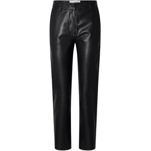 Selected Slwmarie Mw Leather Pants B Noos 36 Black 36 Selected Slwmarie Mw Leather Pants B Noos 36 Black 36