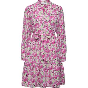 Selected Slfmivi Ls Short Aop Dress B Noos 34 Pink 34 Selected Slfmivi Ls Short Aop Dress B Noos 34 Pink 34