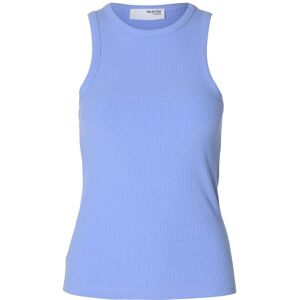 Selected Slwanna O-Neck Tank Top Noos S Blue S Selected Slwanna O-Neck Tank Top Noos S Blue S
