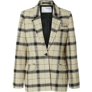 Selected Slfragnas Relaxed Blazer 34 Beige 34 Selected Slfragnas Relaxed Blazer 34 Beige 34