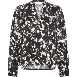 Selected Slfjustine Ls Aop Top B 34 Black 34 Selected Slfjustine Ls Aop Top B 34 Black 34