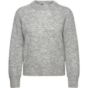 Selected Slfrena Ls Knit O-Neck Camp XL Grey XL Selected Slfrena Ls Knit O-Neck Camp XL Grey XL
