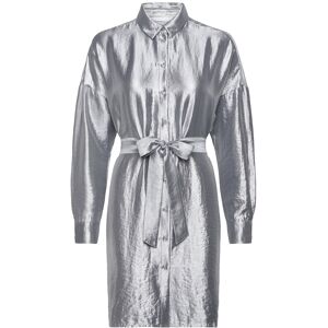 Selected Slfsilva-Tonia Ls Shirt Dress B 36 Silver 36 Selected Slfsilva-Tonia Ls Shirt Dress B 36 Silver 36
