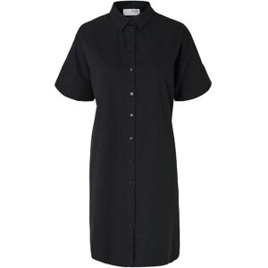 Selected Slfblair 2/4 Short Shirt Dress Noos 34 Black 34 Selected Slfblair 2/4 Short Shirt Dress Noos 34 Black 34