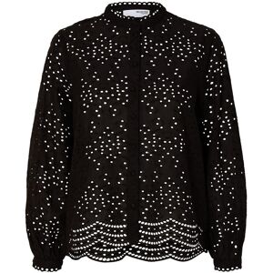 Selected Slftatiana L/S Embr Shirt Noos 38 Black 38 Selected Slftatiana L/S Embr Shirt Noos 38 Black 38