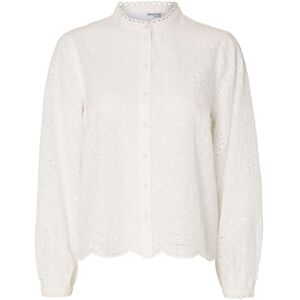Selected Slftatiana L/S Embr Shirt Noos 40 White 40 Selected Slftatiana L/S Embr Shirt Noos 40 White 40