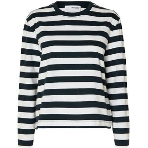 Selected Slwessential Ls Striped Boxy Tee Noos XXL Patterned XXL Selected Slwessential Ls Striped Boxy Tee Noos XXL Patterned XXL