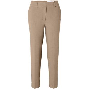 Selected Slfrita-Ria Mw Crop Pant Camel Mel Noos 44 Beige 44 Selected Slfrita-Ria Mw Crop Pant Camel Mel Noos 44 Beige 44