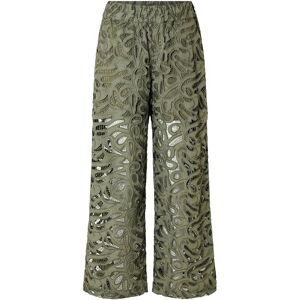 Selected Slfallia Hw Broderi Pant B 34 Khaki 34 Selected Slfallia Hw Broderi Pant B 34 Khaki 34