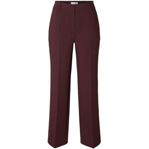 Selected Slwrita Mw Wide Pant Mel Noos 40 x 32 Burgundy 40 x 32 Selected Slwrita Mw Wide Pant Mel Noos 40 x 32 Burgundy 40 x 32