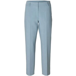 Selected Slfrita-Ria Mw Cropped Pant Mel Noos 44 Blue 44 Selected Slfrita-Ria Mw Cropped Pant Mel Noos 44 Blue 44
