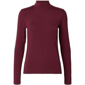 Selected Slfmanja Ls High Neck Noos XXL Burgundy XXL Selected Slfmanja Ls High Neck Noos XXL Burgundy XXL
