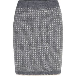 Selected Slfsine Short Knit Skirt XS Grey XS Selected Slfsine Short Knit Skirt XS Grey XS