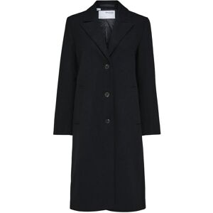 Selected Slfnew Alma Wool Coat Noos 34 Black 34 Selected Slfnew Alma Wool Coat Noos 34 Black 34