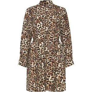 Selected Slfsalli Ls Aop Short Dress B 42 Brown 42 Selected Slfsalli Ls Aop Short Dress B 42 Brown 42