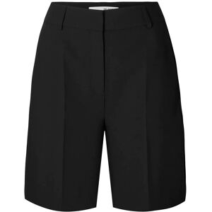 Selected Slwrita Hw Shorts Fd 36 Black 36 Selected Slwrita Hw Shorts Fd 36 Black 36