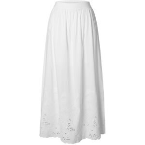 Selected Slfdahlia Hw Ankle Broderi Skirt B 42 White 42 Selected Slfdahlia Hw Ankle Broderi Skirt B 42 White 42