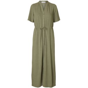 Selected Slfviva-Damina Ss Ankle Sun Dress Noos 34 Green 34 Selected Slfviva-Damina Ss Ankle Sun Dress Noos 34 Green 34
