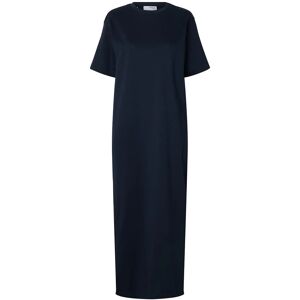 Selected Slfessential Ss Pocket Ankle Dress Noos XS Navy XS Selected Slfessential Ss Pocket Ankle Dress Noos XS Navy XS