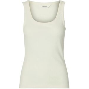 Selected Slwanna U-Neck Tank Top Noos M White M Selected Slwanna U-Neck Tank Top Noos M White M