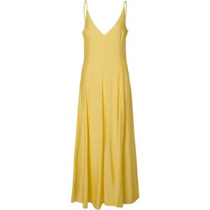 Selected Slfjosella Tiered Ankle Strap Dress 40 Yellow 40 Selected Slfjosella Tiered Ankle Strap Dress 40 Yellow 40
