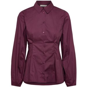 Selected Slfdelia Ls Fitted Shirt Ex 34 Burgundy 34 Selected Slfdelia Ls Fitted Shirt Ex 34 Burgundy 34