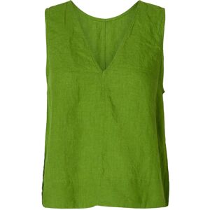 Selected Slflinna Sl Reversible Linen Top B 40 Green 40 Selected Slflinna Sl Reversible Linen Top B 40 Green 40