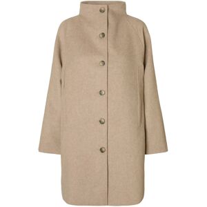 Selected Slfvinni Wool Blend Coat Noos 44 Beige 44 Selected Slfvinni Wool Blend Coat Noos 44 Beige 44