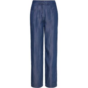 Selected Slfnoella Mw Wide Pant B 34 Blue 34 Selected Slfnoella Mw Wide Pant B 34 Blue 34