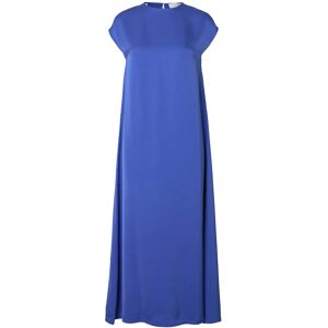 Selected Slflina Sl Ankle Slim Dress 42 Blue 42 Selected Slflina Sl Ankle Slim Dress 42 Blue 42