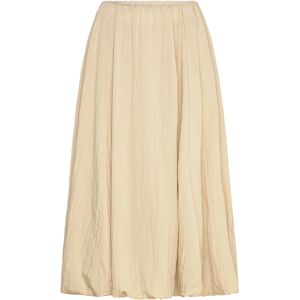 Selected Slfrolan Hw Bubble Hem Midi Skirt 42 Cream 42 Selected Slfrolan Hw Bubble Hem Midi Skirt 42 Cream 42