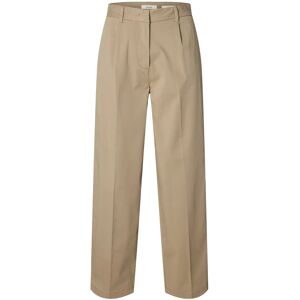 Selected Slwbarrel Mille Hw Pant Noos 44 x 32 Beige 44 x 32 Selected Slwbarrel Mille Hw Pant Noos 44 x 32 Beige 44 x 32