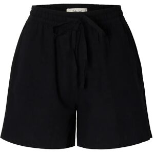 Selected Slwluisa-Linnie Linen Blend Shorts Noos 42 Black 42 Selected Slwluisa-Linnie Linen Blend Shorts Noos 42 Black 42