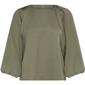 Selected Slflaurina 3/4 Top Noos 40 Khaki 40 Selected Slflaurina 3/4 Top Noos 40 Khaki 40
