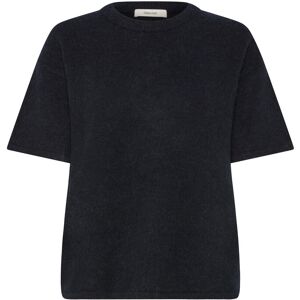 Selected Slflulu 2/4 Knit O-Neck Noos M Black M Selected Slflulu 2/4 Knit O-Neck Noos M Black M