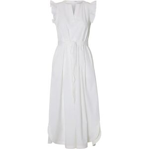 Selected Slwblair-Ida Regular Sl Long Dress Noos 42 White 42 Selected Slwblair-Ida Regular Sl Long Dress Noos 42 White 42