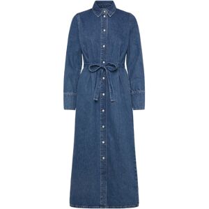 Selected Slfregular Agathe Long Denim Dress 36 Blue 36 Selected Slfregular Agathe Long Denim Dress 36 Blue 36