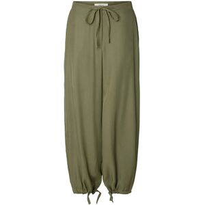 Selected Slfbeatrice Mw Wide Pant B 38 Khaki 38 Selected Slfbeatrice Mw Wide Pant B 38 Khaki 38