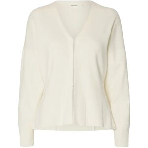 Selected Slfanemone Ls Knit Waisted Cardigan XS Cream XS Selected Slfanemone Ls Knit Waisted Cardigan XS Cream XS