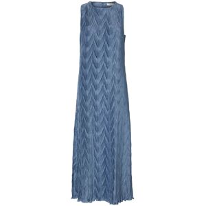 Selected Slfanya Sl Regular Ankle Plisse Dress B 38 Blue 38 Selected Slfanya Sl Regular Ankle Plisse Dress B 38 Blue 38