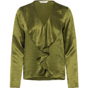 Selected Slfselene Ls V-Neck Top Ex 34 Green 34 Selected Slfselene Ls V-Neck Top Ex 34 Green 34