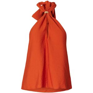 Selected Slflisa Sl Halterneck Top B 44 Orange 44 Selected Slflisa Sl Halterneck Top B 44 Orange 44