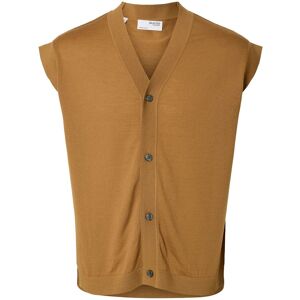 Selected Slhtray Knit Merino Vest Cardigan Ex M Beige M Selected Slhtray Knit Merino Vest Cardigan Ex M Beige M