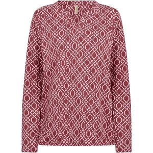 Soyaconcept Sc-Felicity Aop M Burgundy M Soyaconcept Sc-Felicity Aop M Burgundy M