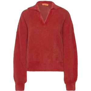 STINE GOYA Long Sleeve V Neckline Collar Jumpe M Red M STINE GOYA Long Sleeve V Neckline Collar Jumpe M Red M
