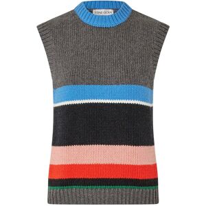 STINE GOYA 2421 Chunky Cotton Wool, Crewneck V M Patterned M STINE GOYA 2421 Chunky Cotton Wool, Crewneck V M Patterned M