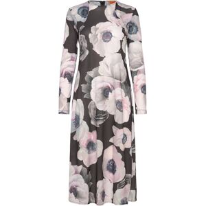 STINE GOYA Crewneck Long Sleeve Midi Dress, 22 S Patterned S STINE GOYA Crewneck Long Sleeve Midi Dress, 22 S Patterned S