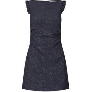 STINE GOYA Stretch Jacquard / Sheer Ggt, Tuck Mini Dress XL Navy XL STINE GOYA Stretch Jacquard / Sheer Ggt, Tuck Mini Dress XL Navy XL