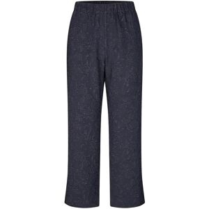 STINE GOYA Stretch Jacquard, Elasticated Waistband Cropped Pants XL Navy XL STINE GOYA Stretch Jacquard, Elasticated Waistband Cropped Pants XL Navy XL