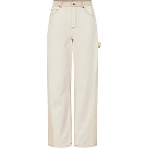 STINE GOYA Double Rinse Denim, Twist Knee Seam Denim Pant 30 Cream 30 STINE GOYA Double Rinse Denim, Twist Knee Seam Denim Pant 30 Cream 30